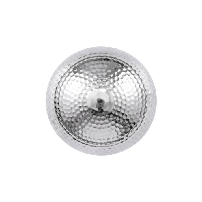 Opviq Lámpara de Pared de Metal Cromo